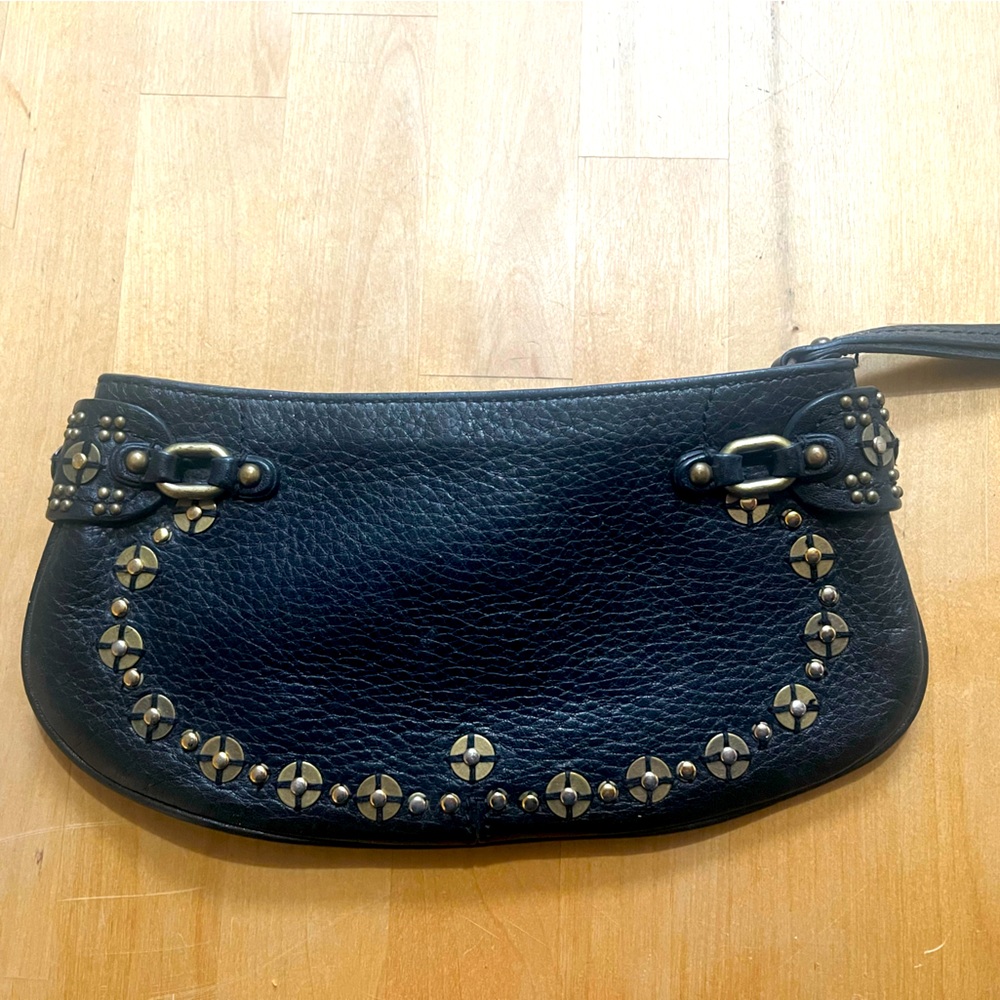 Cole Haan wristlet clutch
